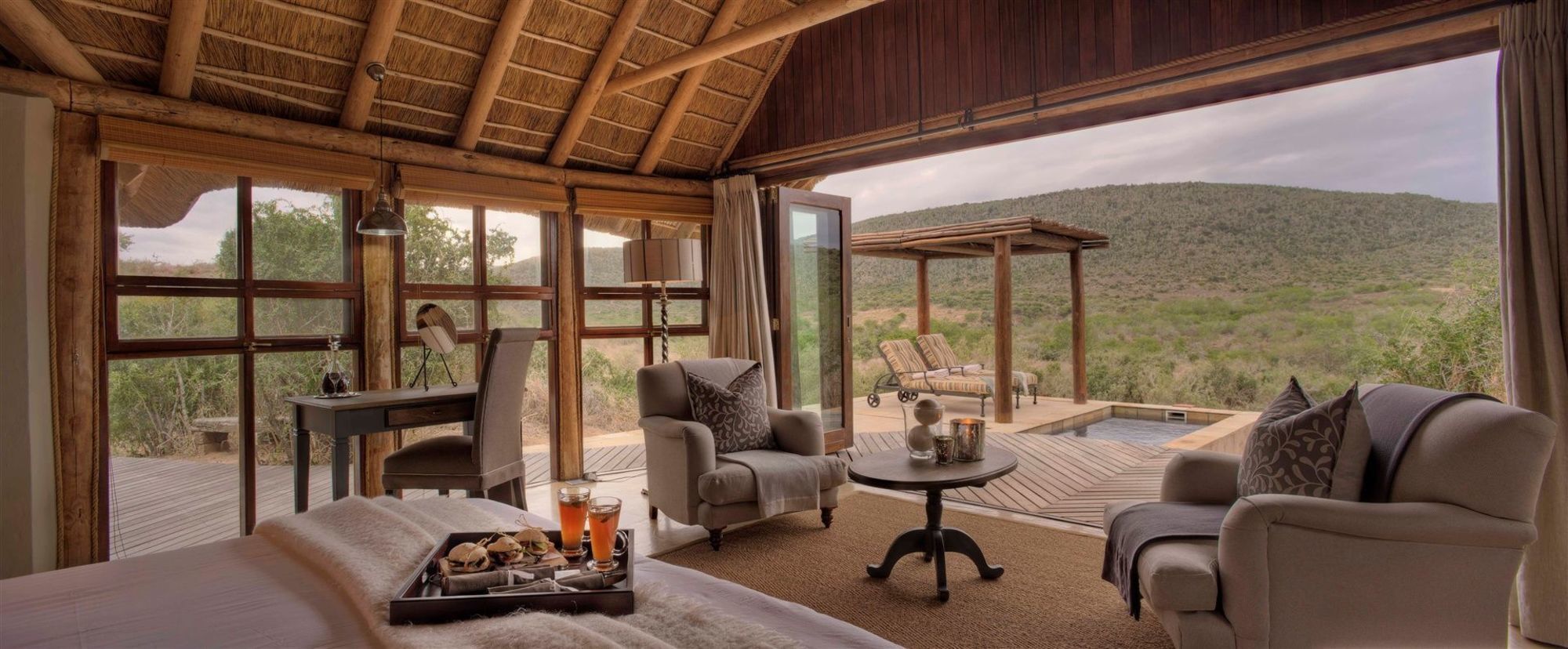 Kwandwe Private Game Reserve - Great Fish River Lodge 格拉罕镇 外观 照片